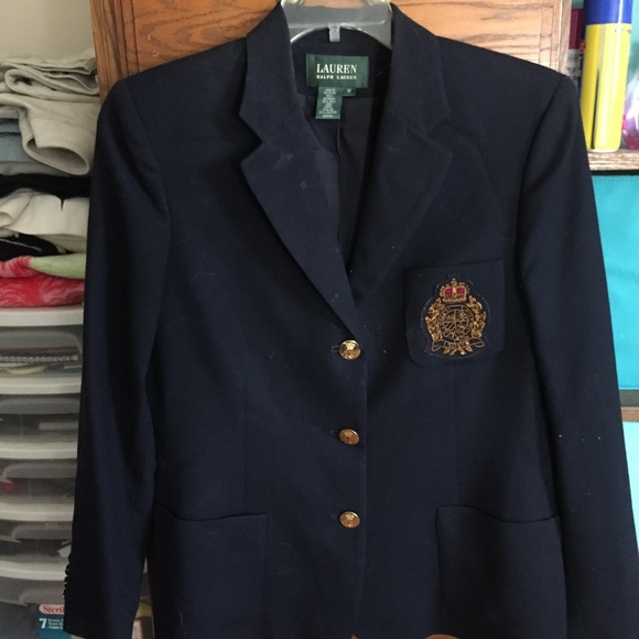 vintage ralph lauren womens blazer